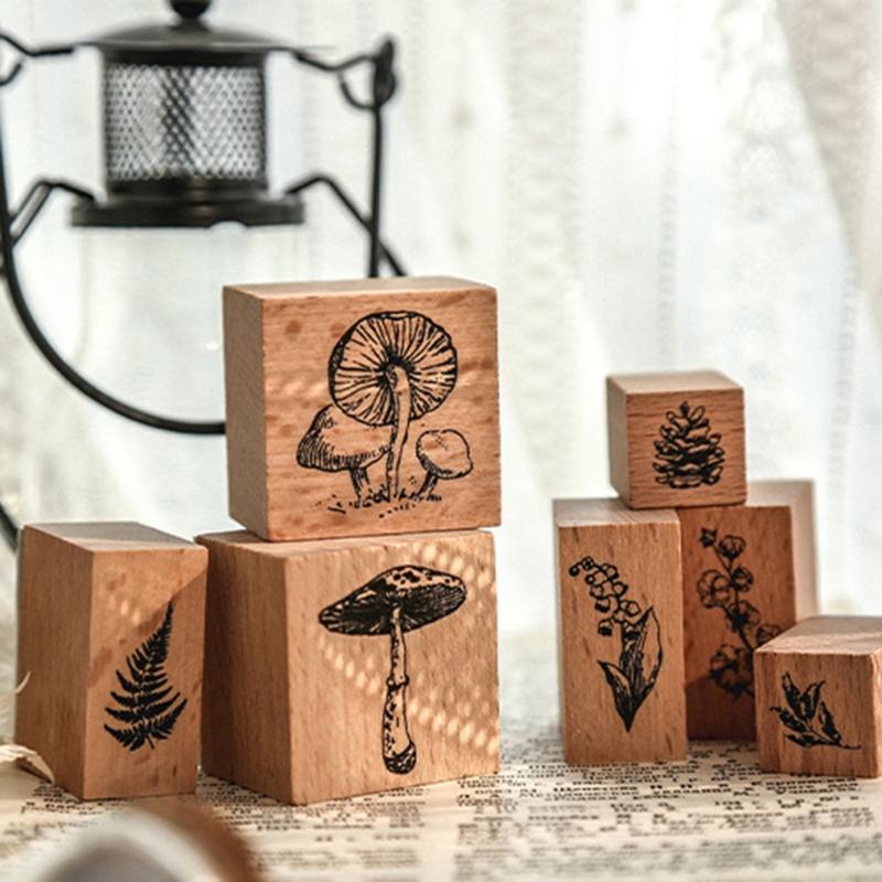 Gift Box Wrap Set - Block Paper Craft Set 7 Piece