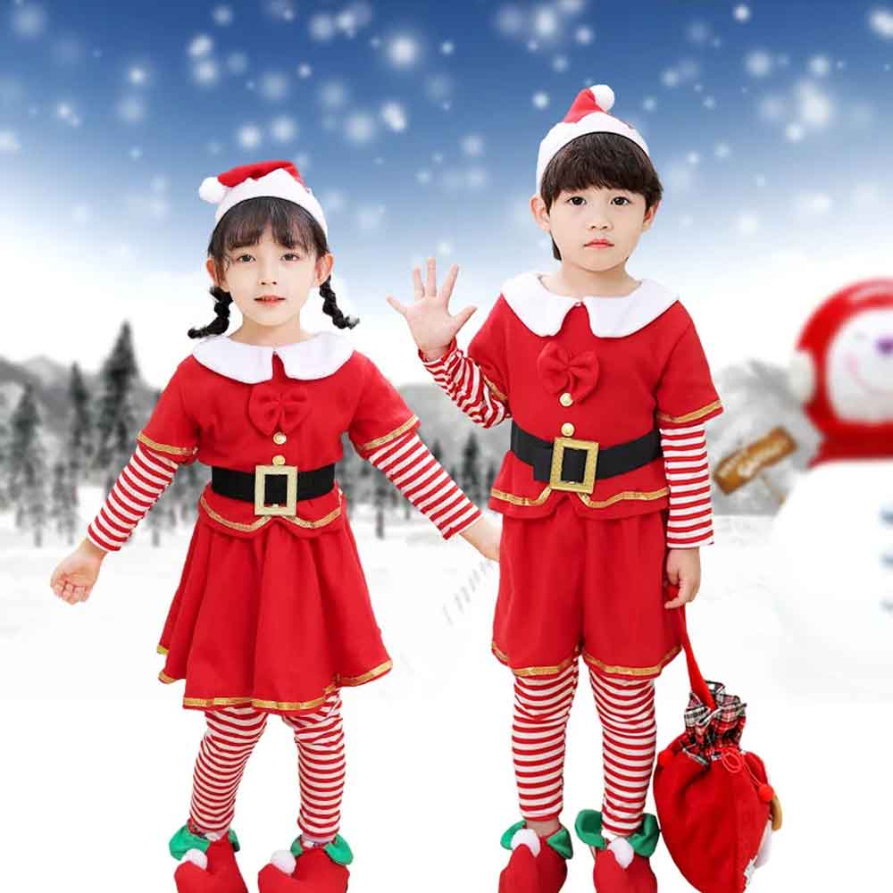 Elf Costume Christmas - Children's Christmas Elf Set - Children's