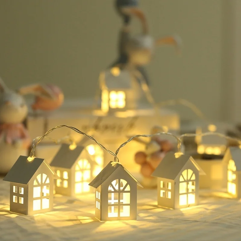 Led Fairy String Lights - 10 LED Christmas Tree House Style
