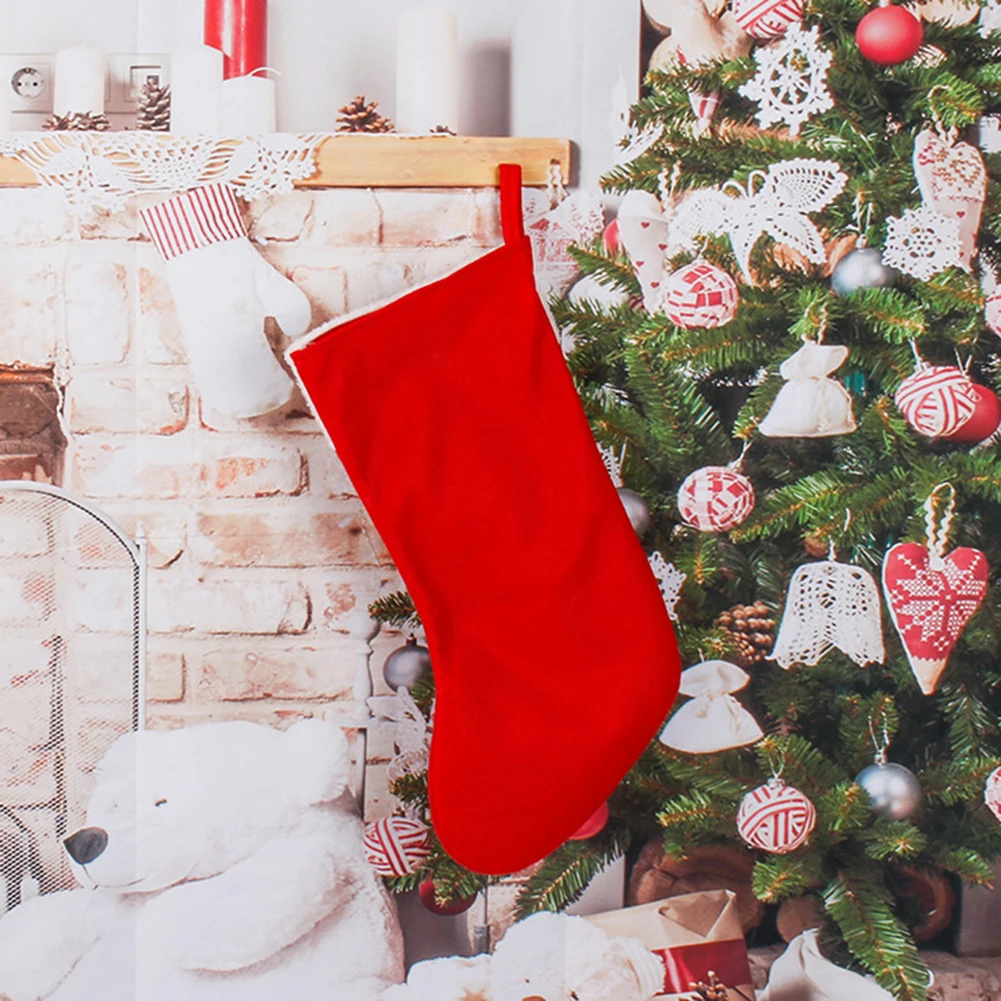 Christmas Stocking Hanging - Christmas Plush Santa Claus Faceless Doll