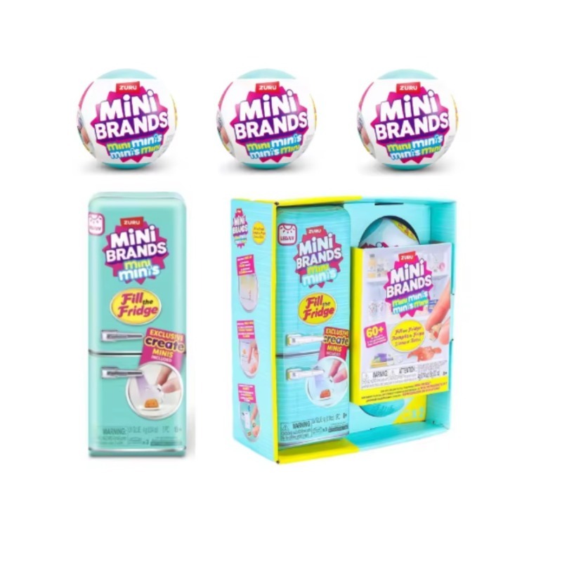 Ornament Ball Set - ZURU Original Fill The Fridge Mini