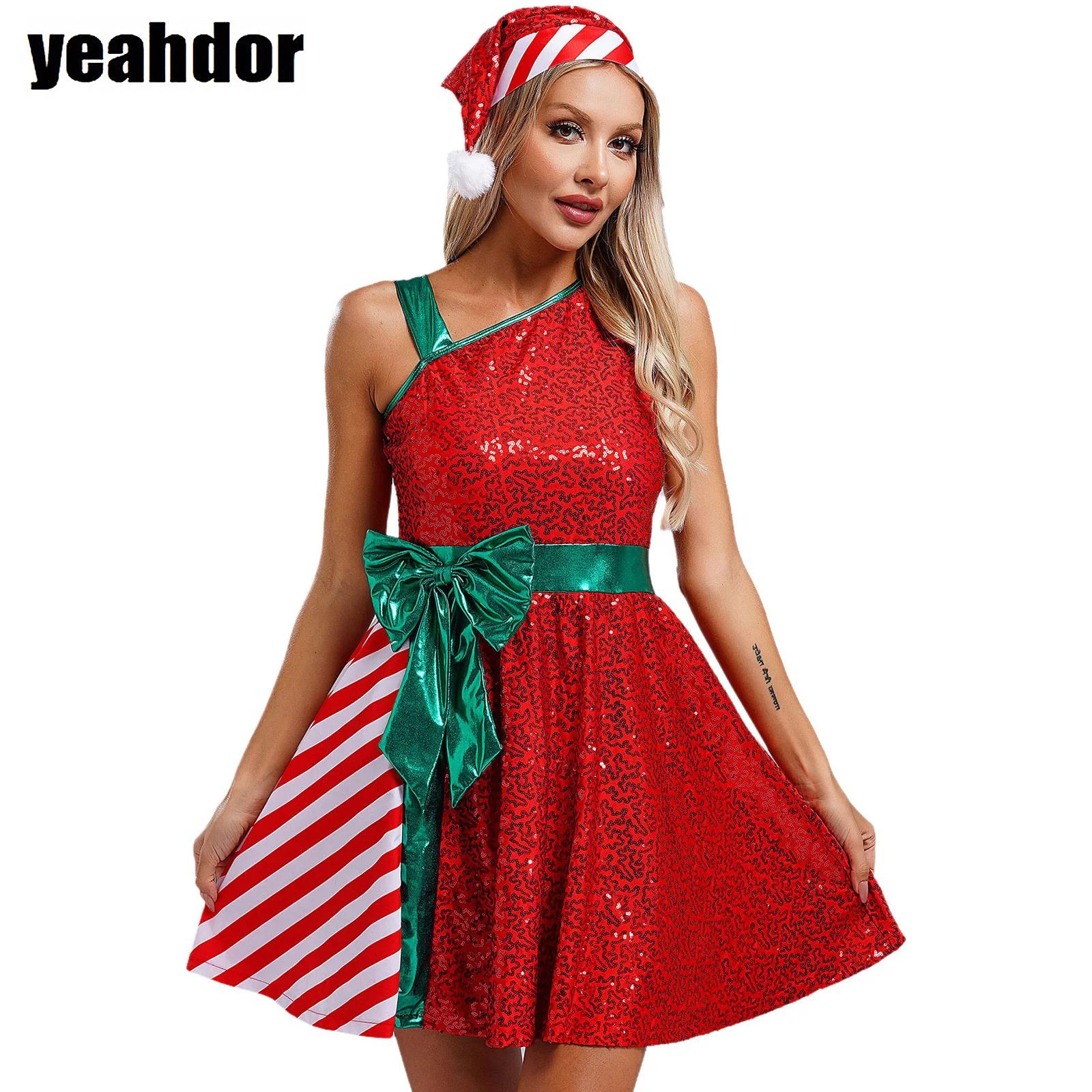 Elf Costume Christmas - Christmas Santa Claus Dress Elf Costume