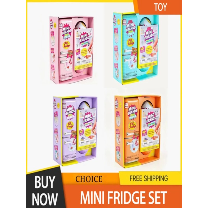 Ornament Ball Set - Original Fill The Fridge Mini Refrigerator