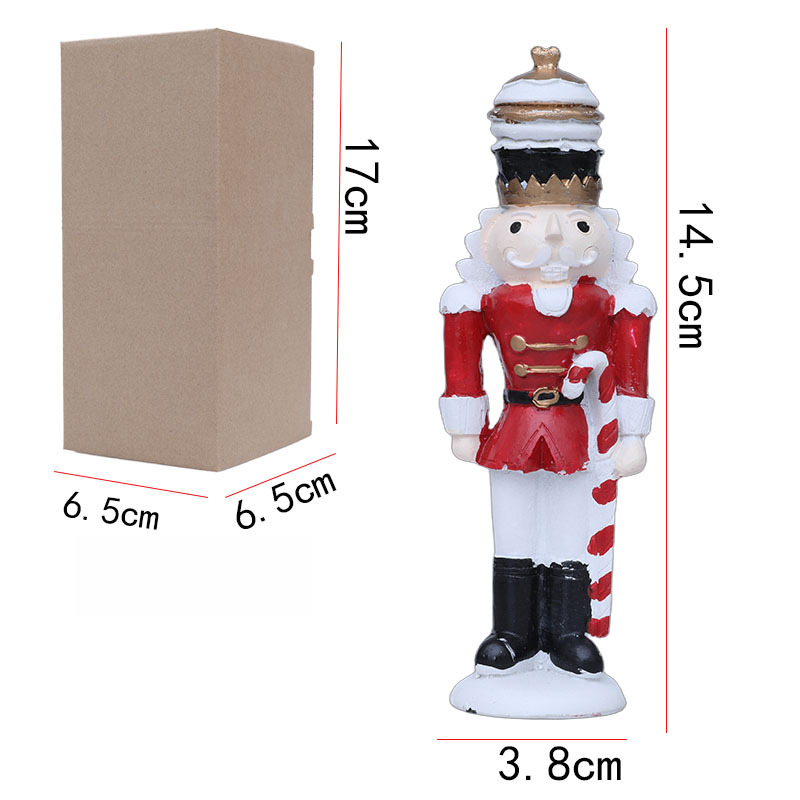 Nutcracker Figurine - Resin Nutcracker Figurine 14.5cm Tall Seasonal