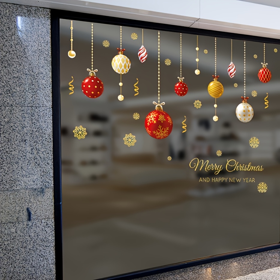 1pc Reusabl Window Stickers -  - огляд і ціна Snowflake Window Decal