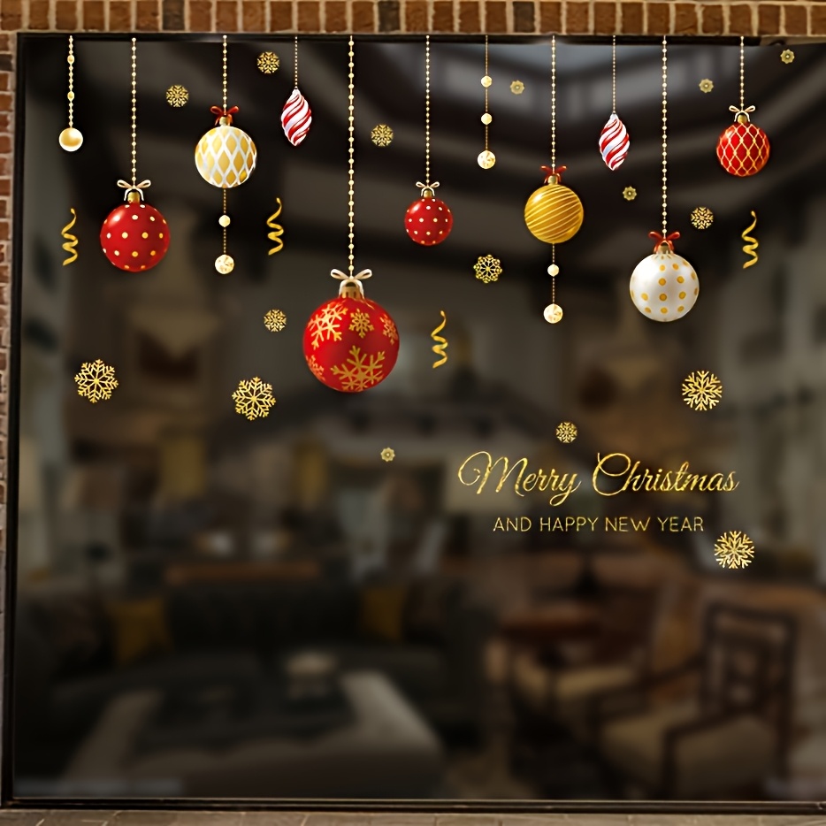 1pc Reusabl Window Stickers -  - огляд і ціна Snowflake Window Decal