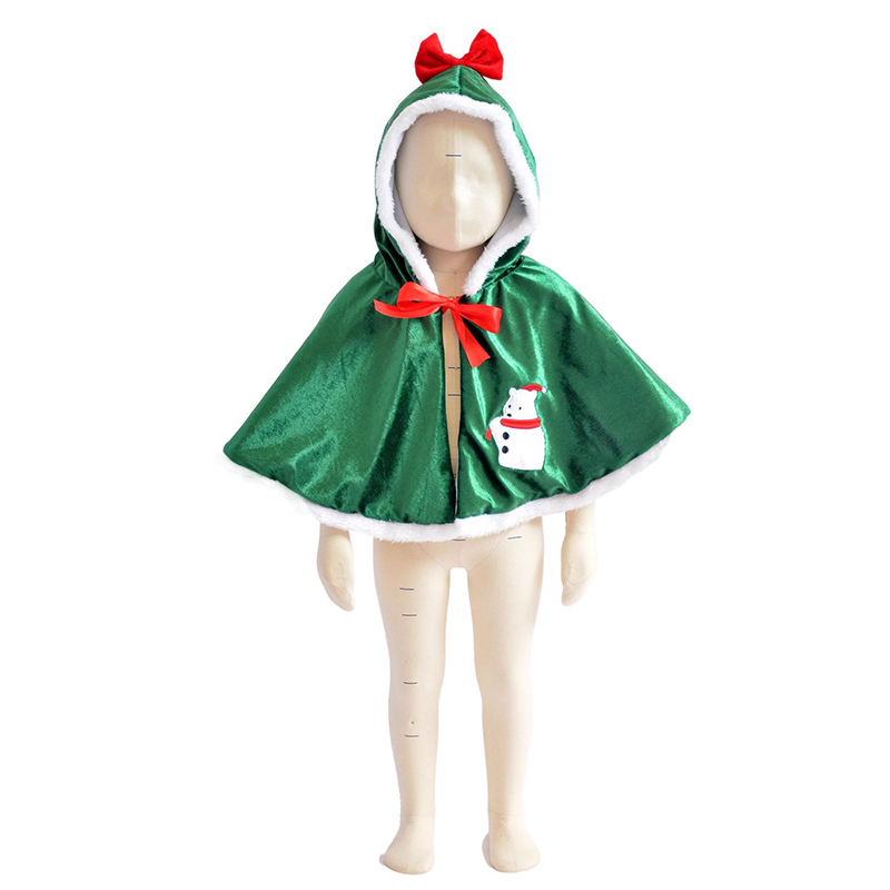 Green Elf Christmas Hooded Pon - огляд і ціна Elf Costume Christmas
