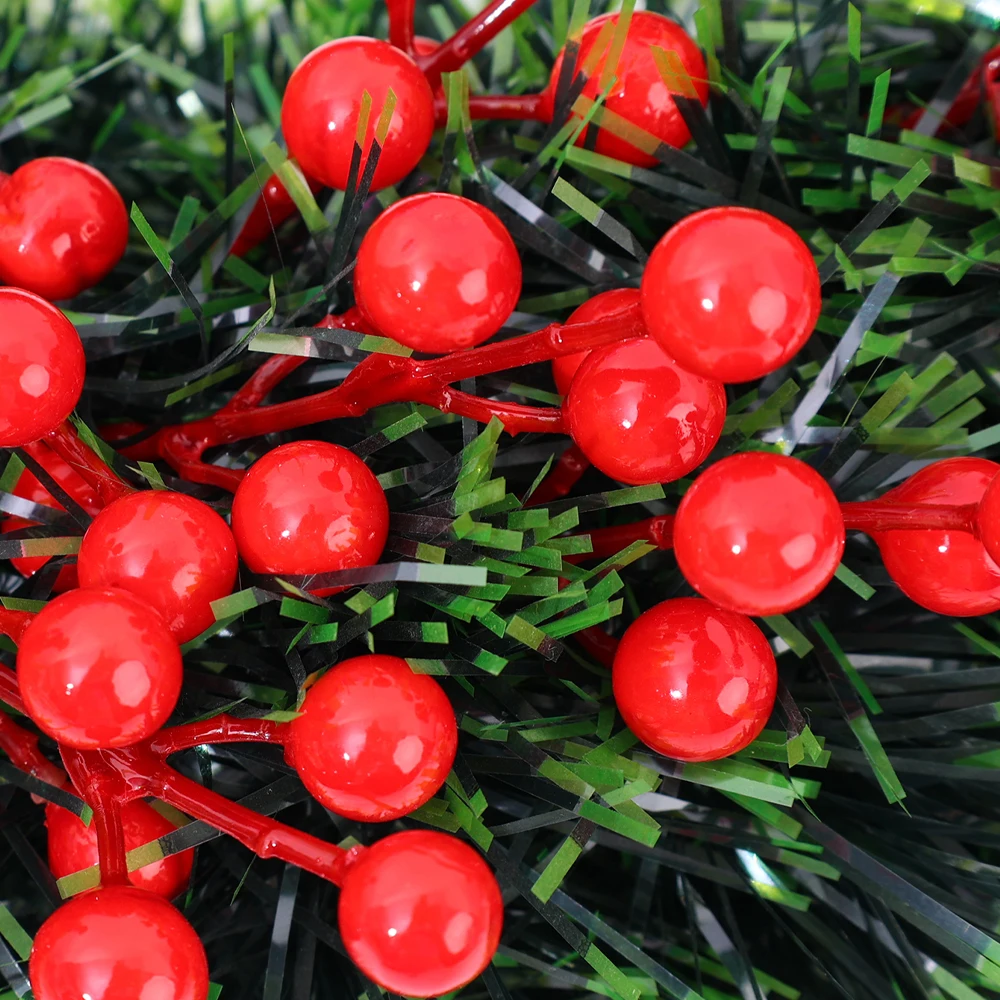 5/100x Artificial Red Berries  - огляд і ціна Christmas Wreath Fake