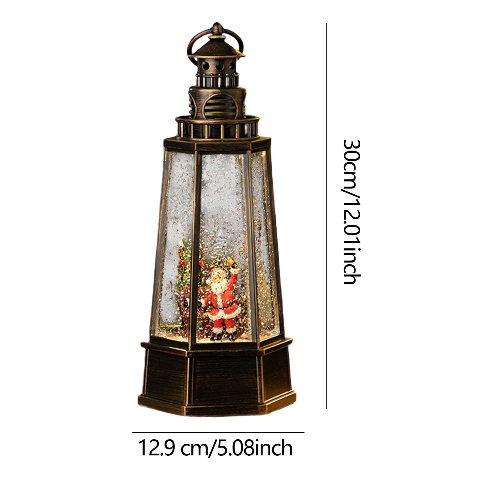 Christmas Snow Globe Lantern M - огляд і ціна Snow Globe Musical