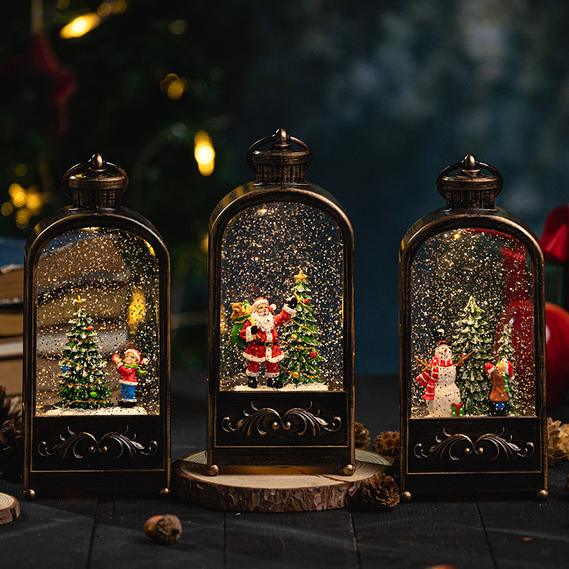 Christmas Decorations Wind Lan - огляд і ціна Snow Globe Musical