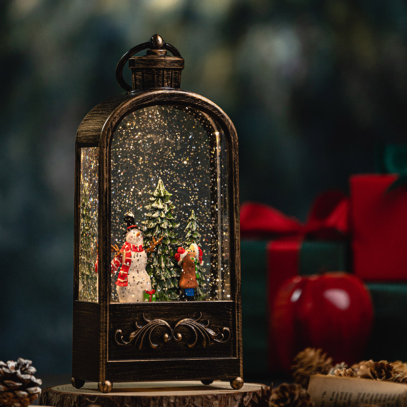 Christmas Decorations Wind Lan - огляд і ціна Snow Globe Musical