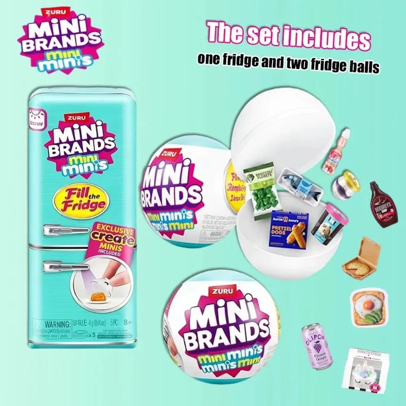 ZURU Mini refrigerator set min - огляд і ціна Ornament Ball Set
