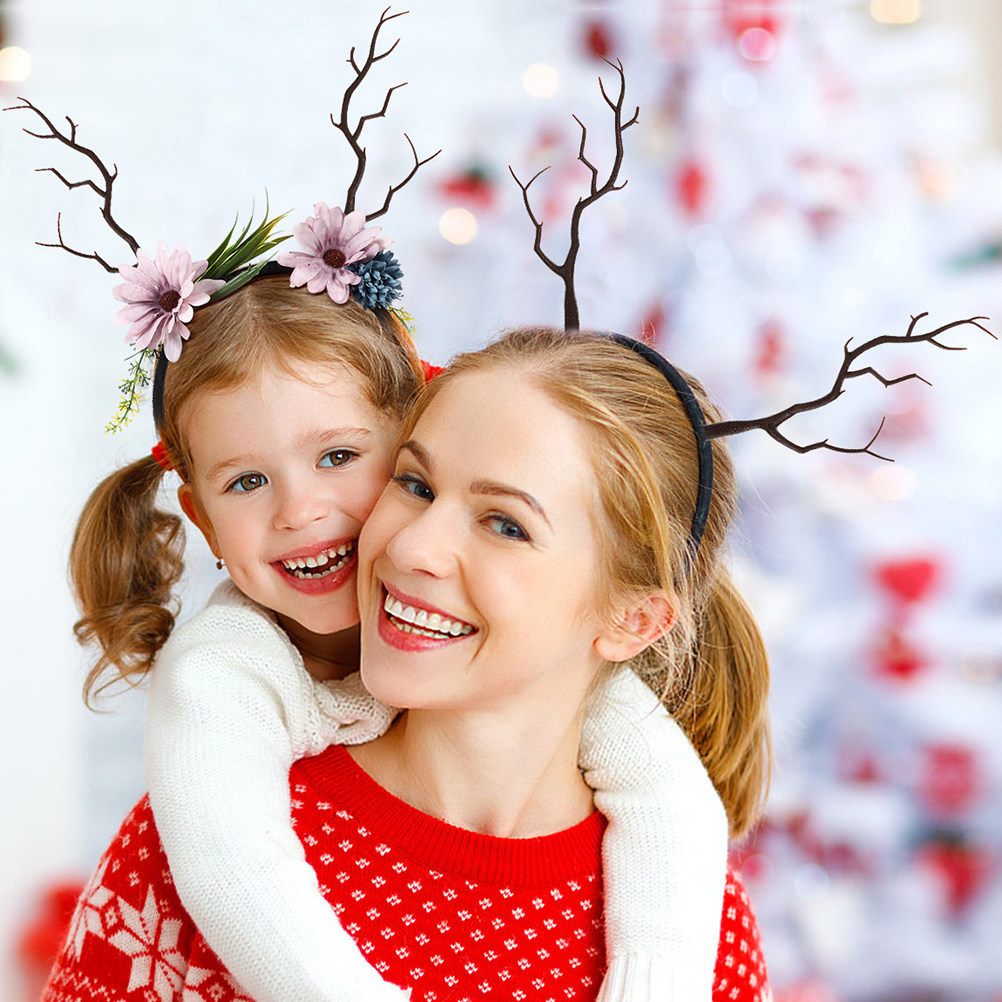 16Pcs Christmas Antler Headban - огляд і ціна Reindeer Antlers Headband
