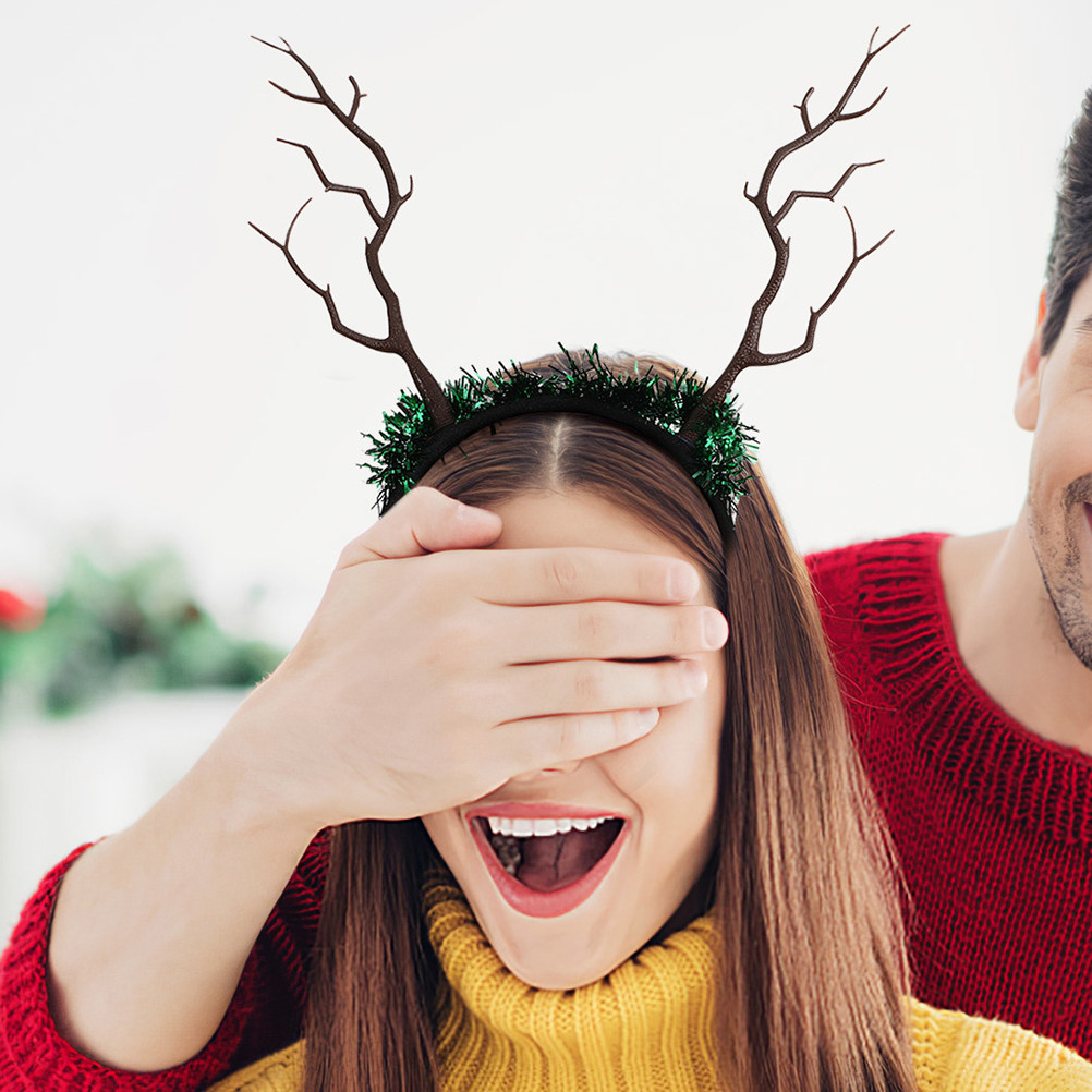 16Pcs Christmas Antler Headban - огляд і ціна Reindeer Antlers Headband