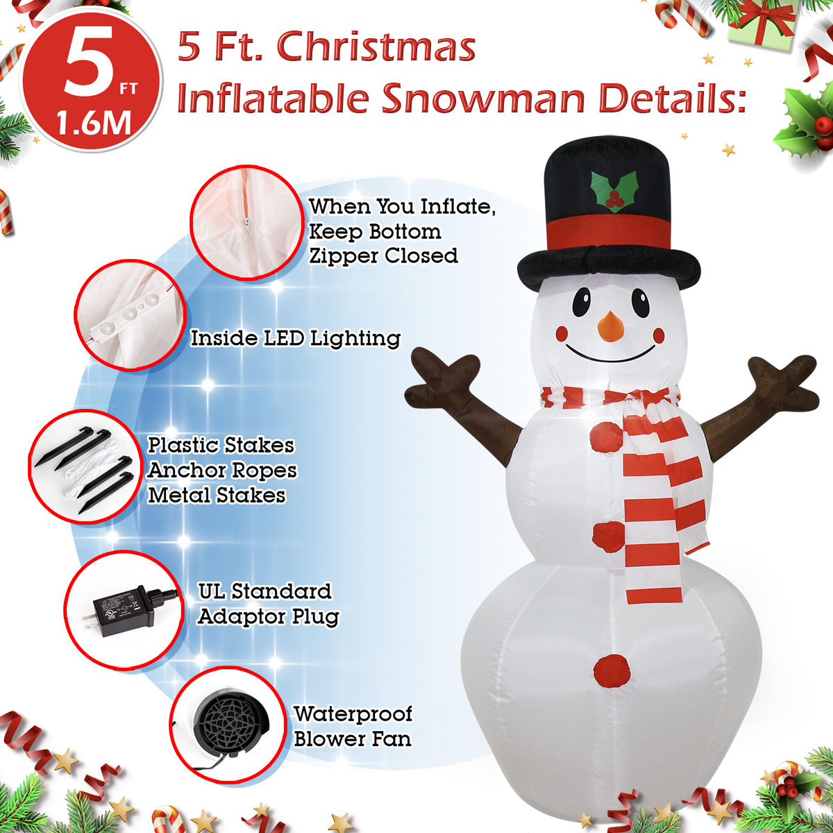 Christmas Inflatable Outdoor D - огляд і ціна Christmas Lights Outdoor