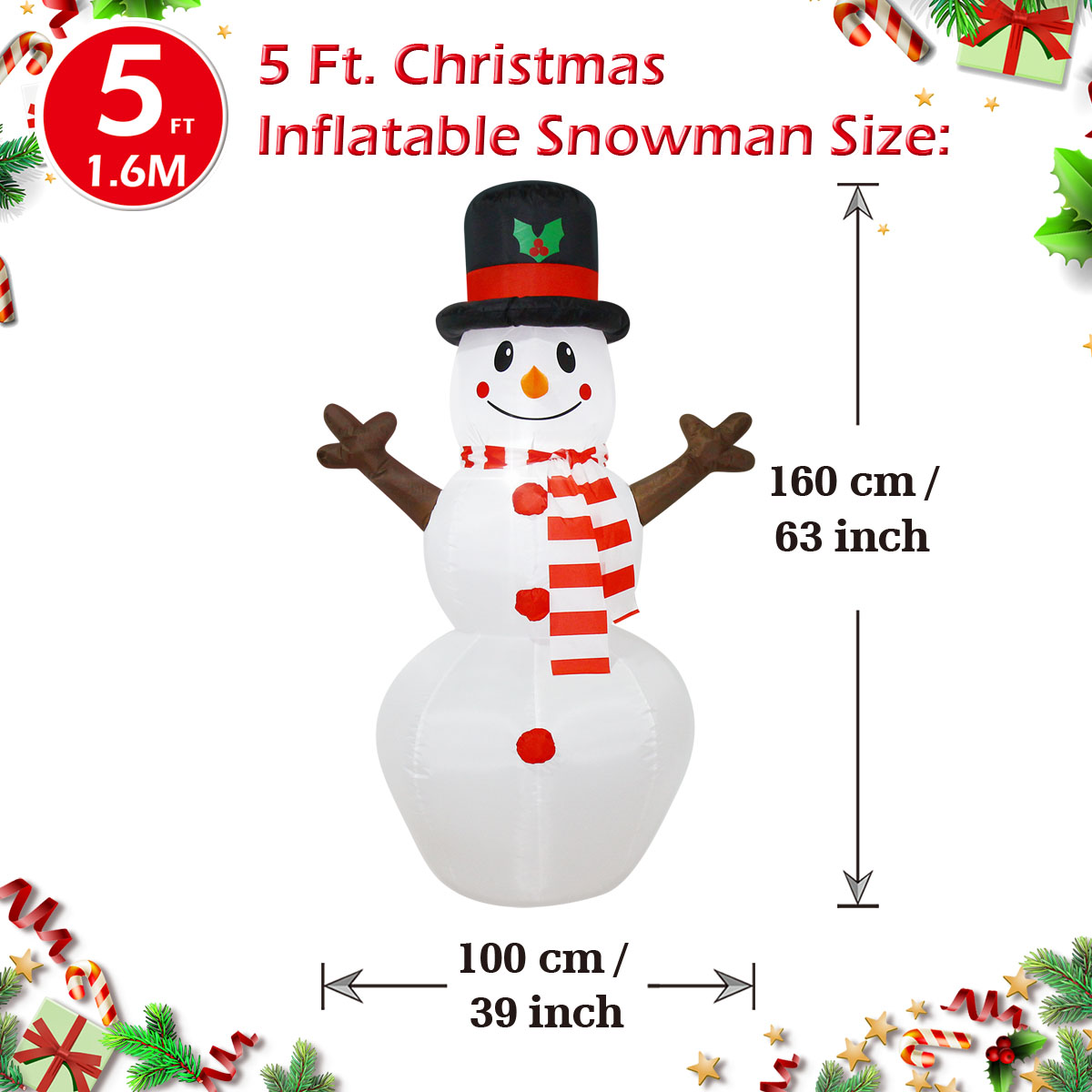 Christmas Inflatable Outdoor D - огляд і ціна Christmas Lights Outdoor
