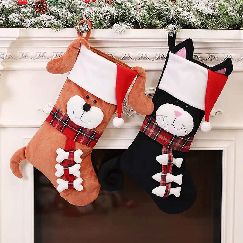 3D Animal Christmas Stockings  - огляд і ціна Christmas Stocking Hanging
