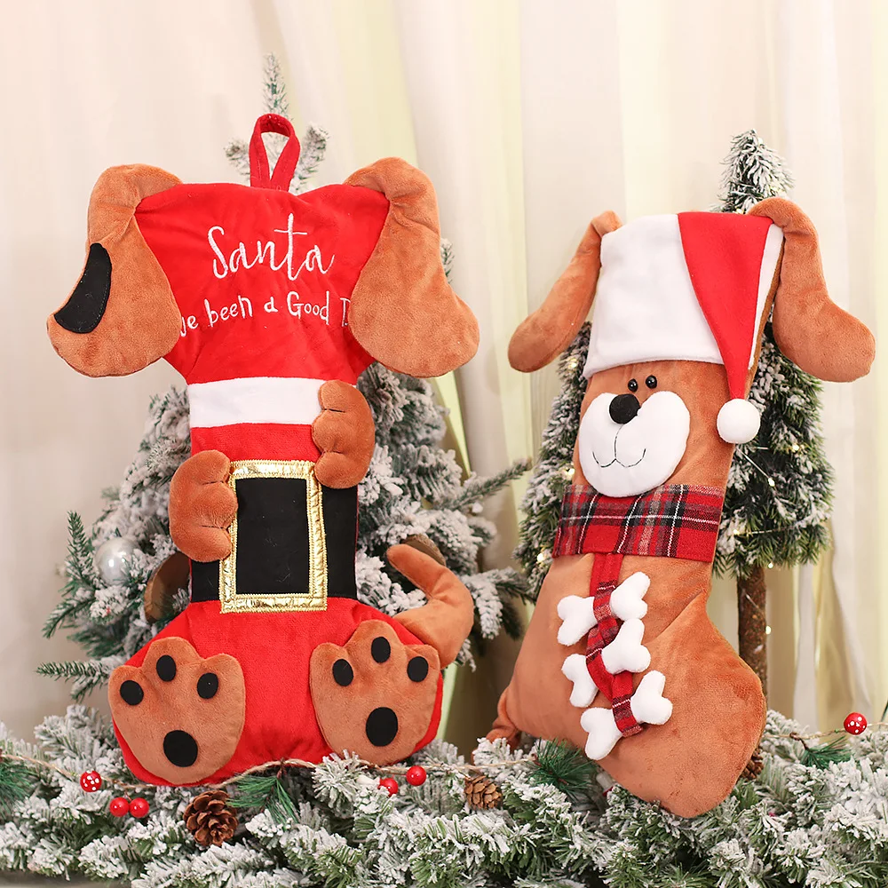 3D Animal Christmas Stockings  - огляд і ціна Christmas Stocking Hanging