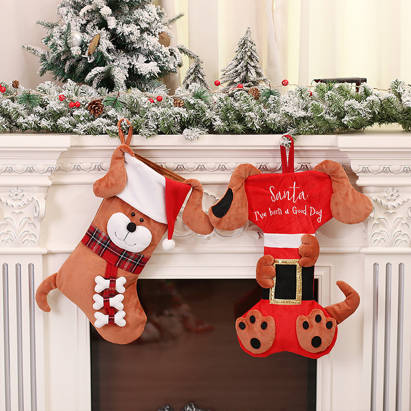 3D Animal Christmas Stockings  - огляд і ціна Christmas Stocking Hanging