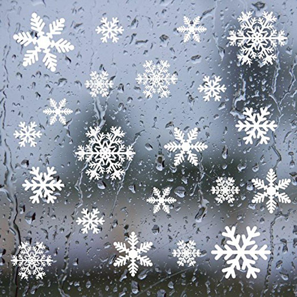 27/38PCS Gift Xmas  Festival S - огляд і ціна Snowflake Window Decal