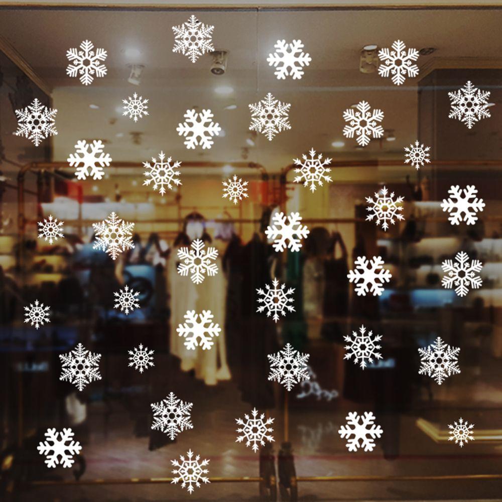 27/38PCS Gift Xmas  Festival S - огляд і ціна Snowflake Window Decal