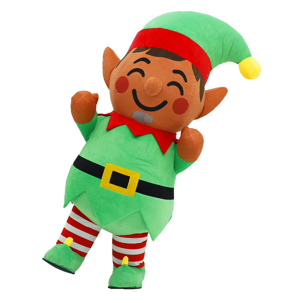Inflatable Christmas Elf Plush - огляд і ціна Elf Costume Christmas