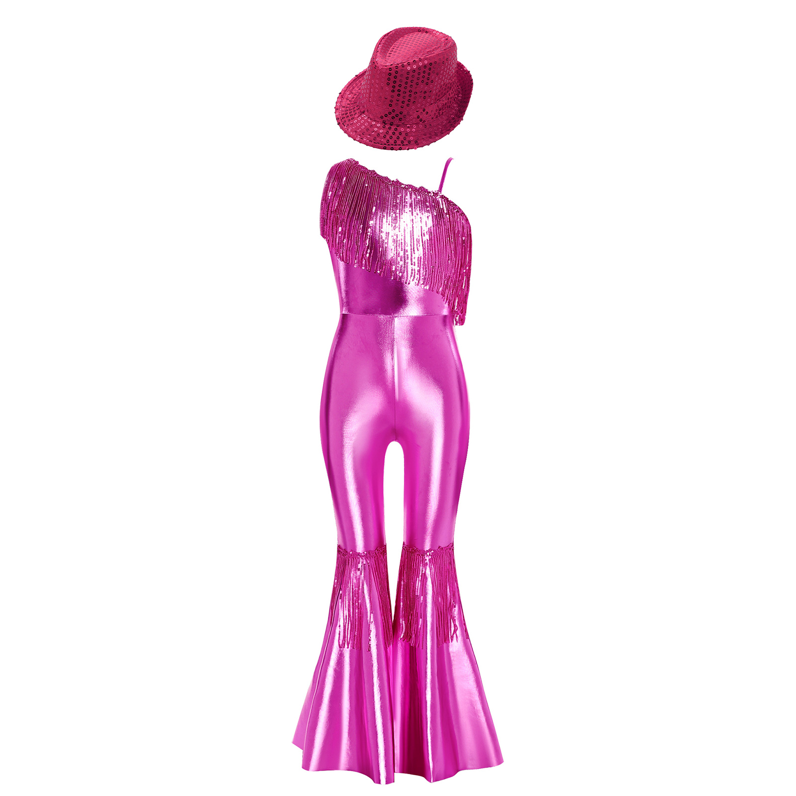 Girls Sparkly Sequins Jumpsuit - огляд і ціна Elf Costume Christmas