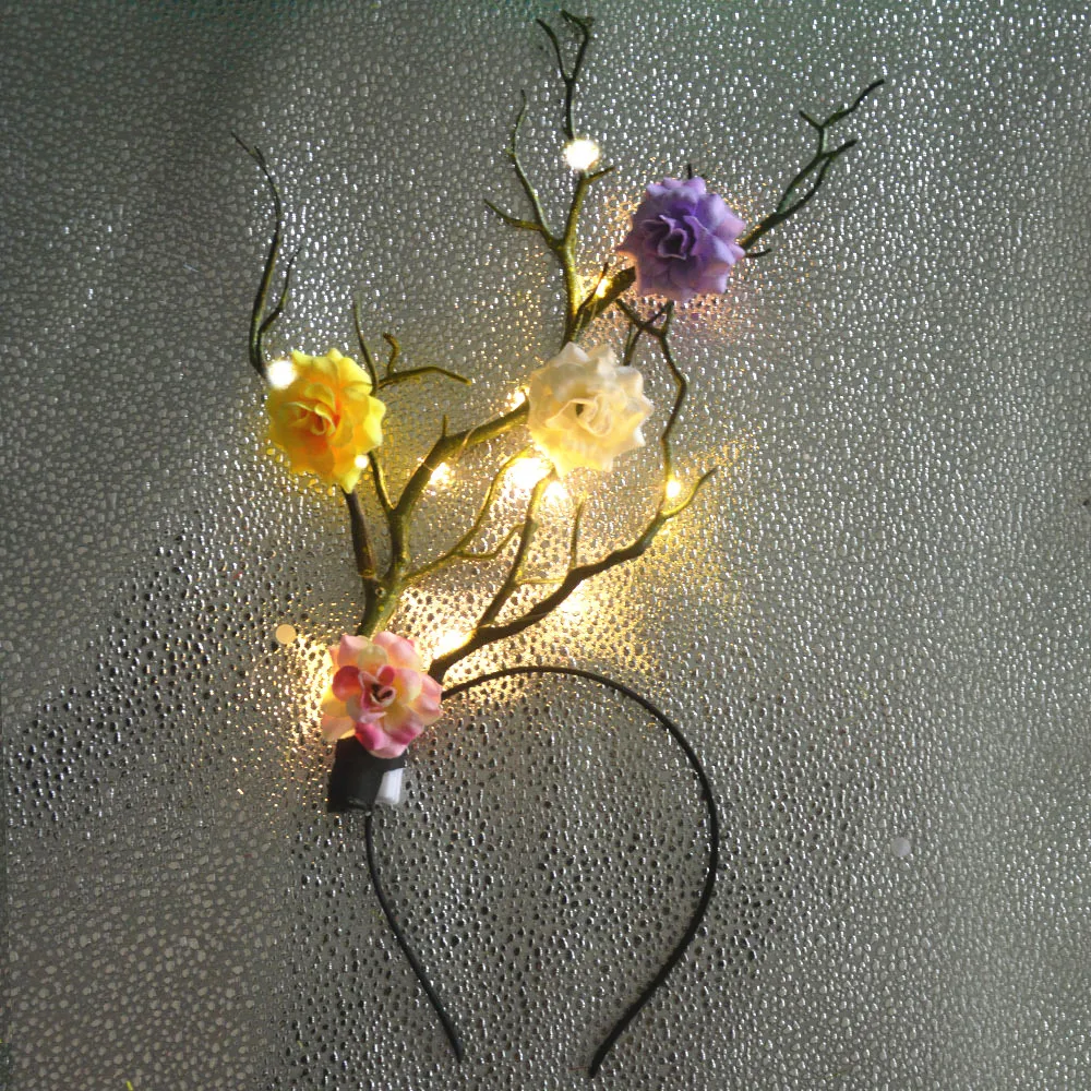 Flower Reindeer Antler Headban - огляд і ціна Reindeer Antlers Headband