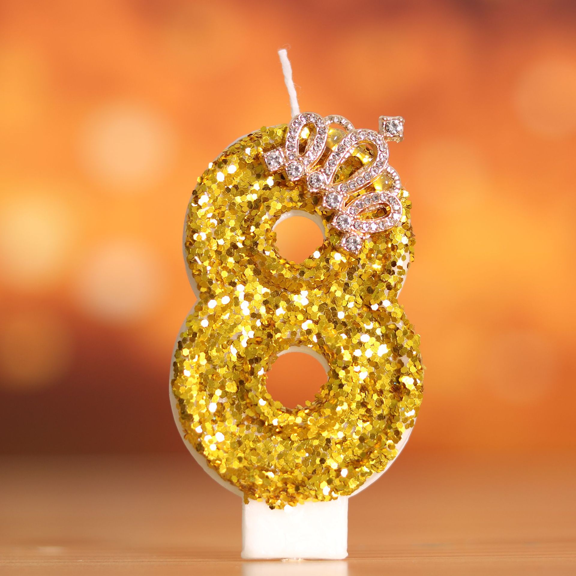 Digital Birthday Cake Gold Cro - огляд і ціна Holiday Candle Set