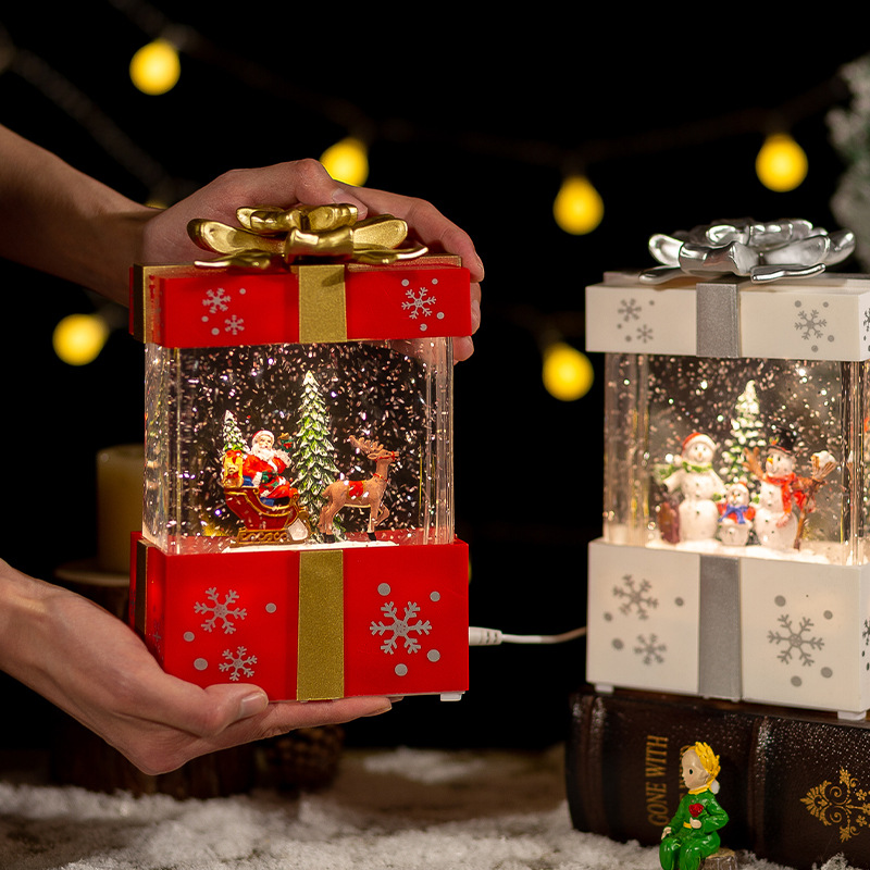 Automatic Snow Globe Music Box - огляд і ціна Snow Globe Musical