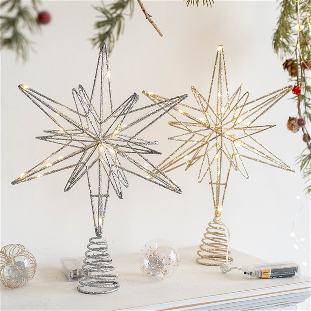 Christmas Tree Toppers Star wi - огляд і ціна Star Tree Topper