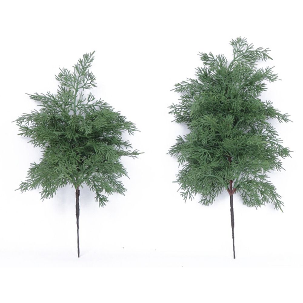 Green Artificial Pine Branch C - огляд і ціна Christmas Wreath Fake