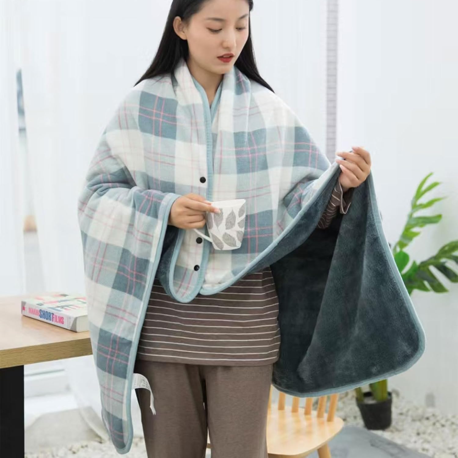 Wearable Blanket Throw Plush F - огляд і ціна Christmas Throw Blanket