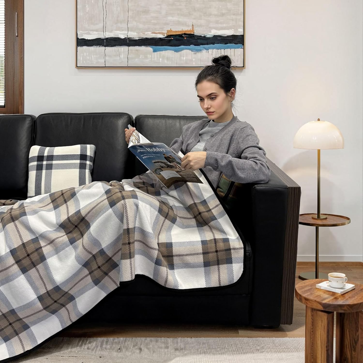 Wearable Blanket Throw Plush F - огляд і ціна Christmas Throw Blanket
