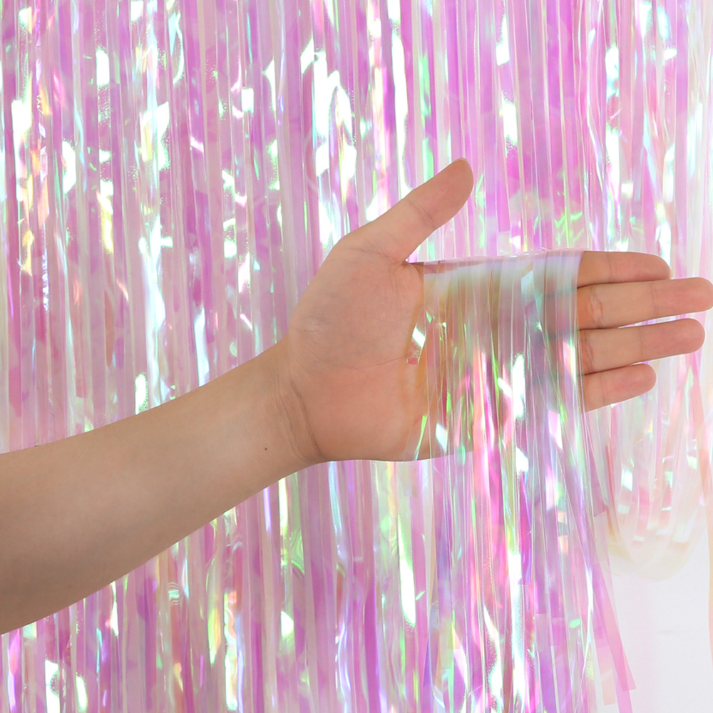 2M 3M Party Backdrop Curtains  - огляд і ціна Tinsel Garland Decoration
