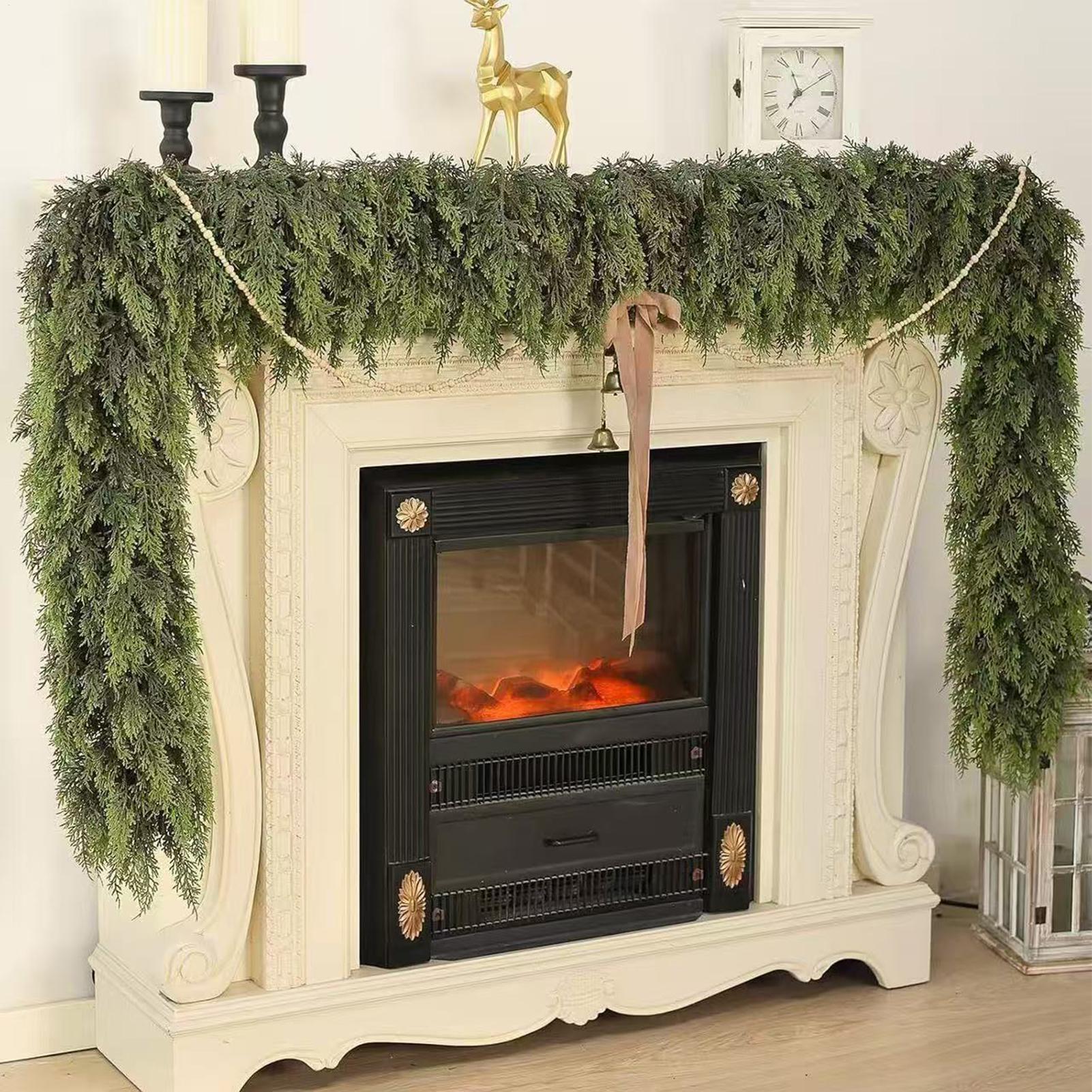 Christmas Garlands Artificial  - огляд і ціна Christmas Wreath Fake