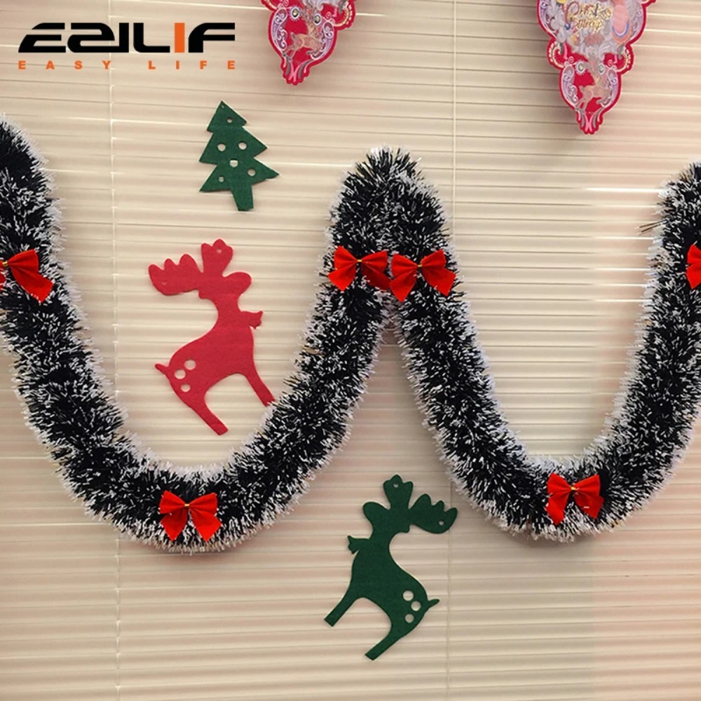 Christmas Tinsel Garland Artif - огляд і ціна Tinsel Garland Decoration