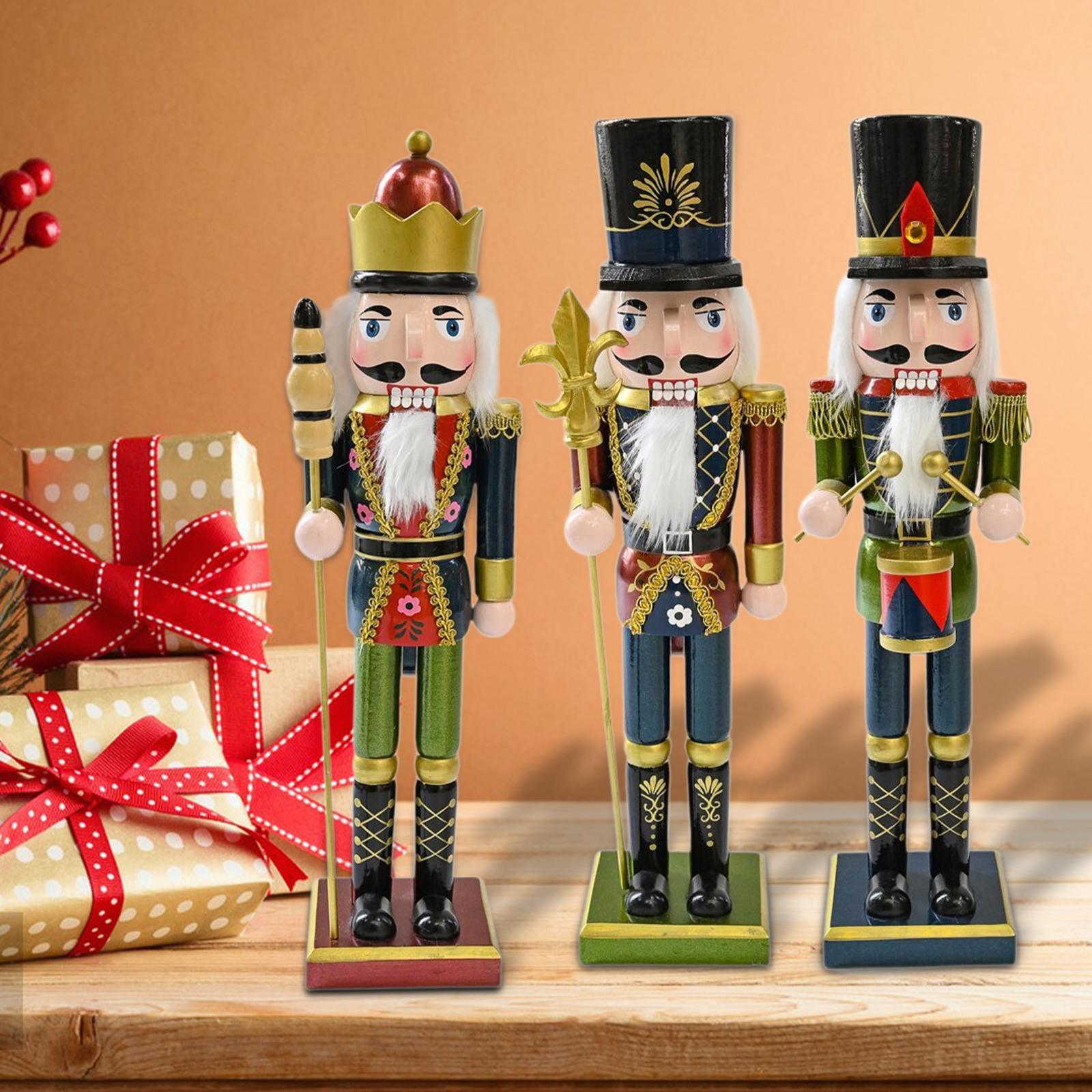Wood Nutcracker Figure Figurin - огляд і ціна Nutcracker Figurine