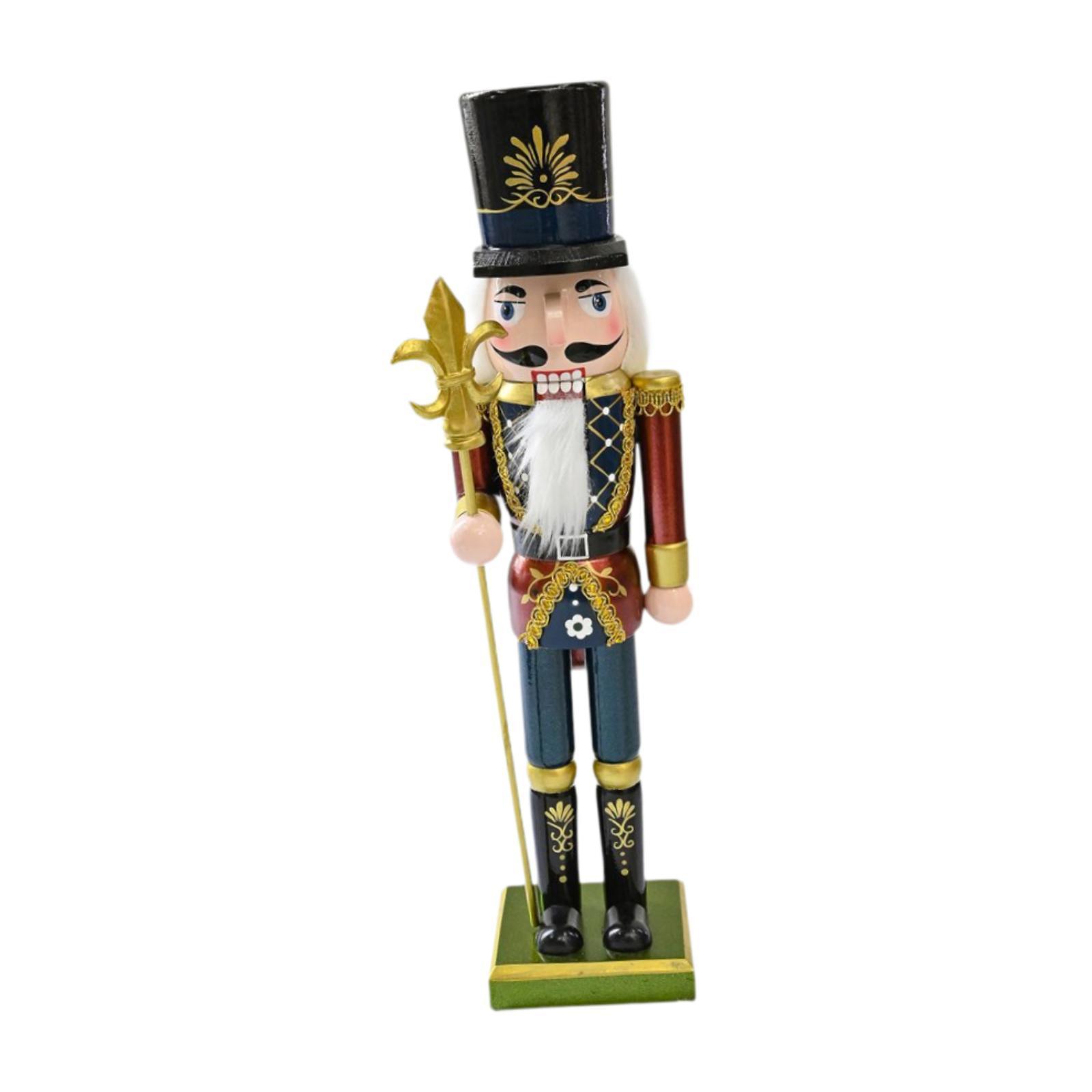 Wood Nutcracker Figure Figurin - огляд і ціна Nutcracker Figurine