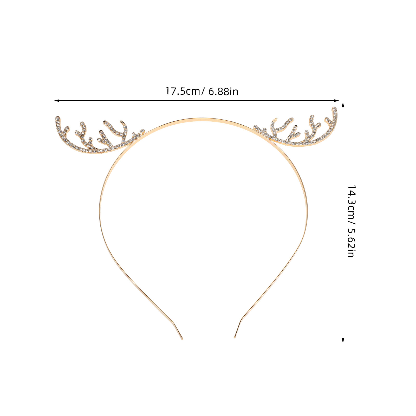 Rhinestone Reindeer Antlers He - огляд і ціна Reindeer Antlers Headband