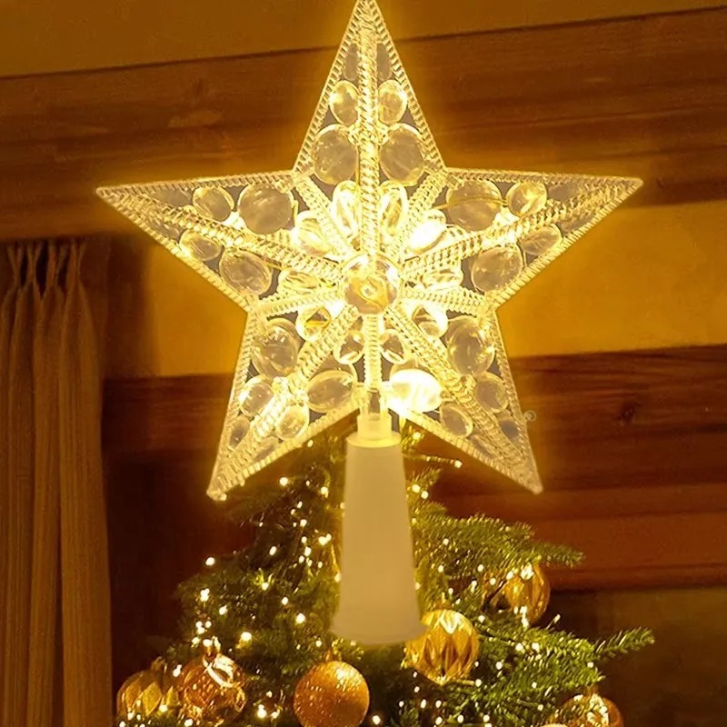 Glowing Christmas 15cm Tree To - огляд і ціна Star Tree Topper