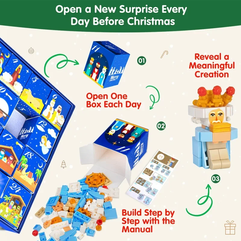 DIY Christmas Advent Calendar  - огляд і ціна Advent Calendar Gift
