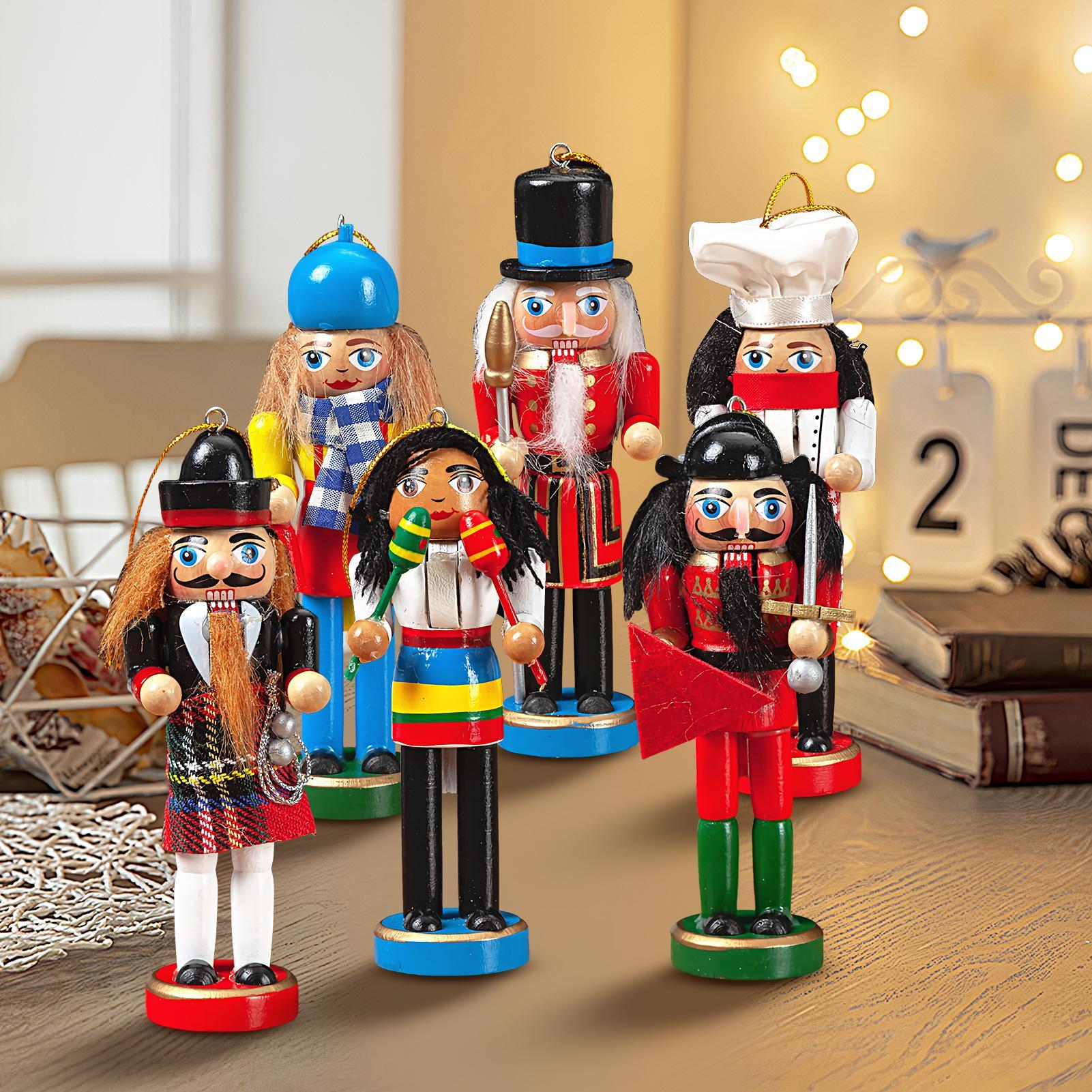 Nutcracker Christmas Decor 6 P - огляд і ціна Nutcracker Figurine