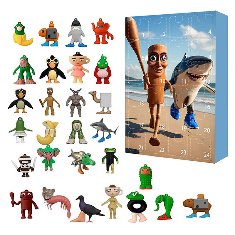 2025 Italian Brainrot Christma - огляд і ціна Advent Calendar Gift