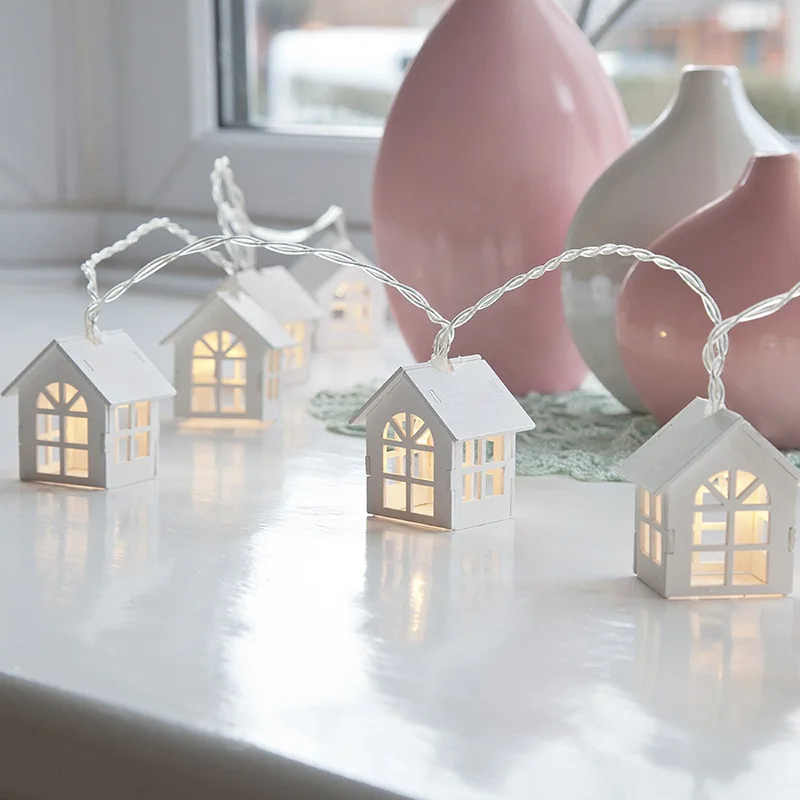 10 LED Christmas Tree House St - огляд і ціна Led Fairy String Lights