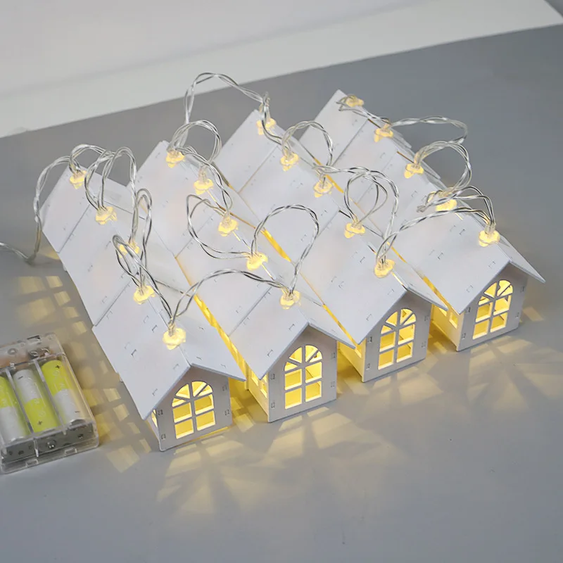 10 LED Christmas Tree House St - огляд і ціна Led Fairy String Lights
