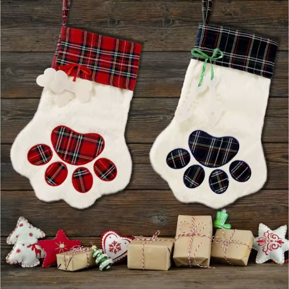 Christmas Socks New Year Decor - огляд і ціна Christmas Stocking Hanging