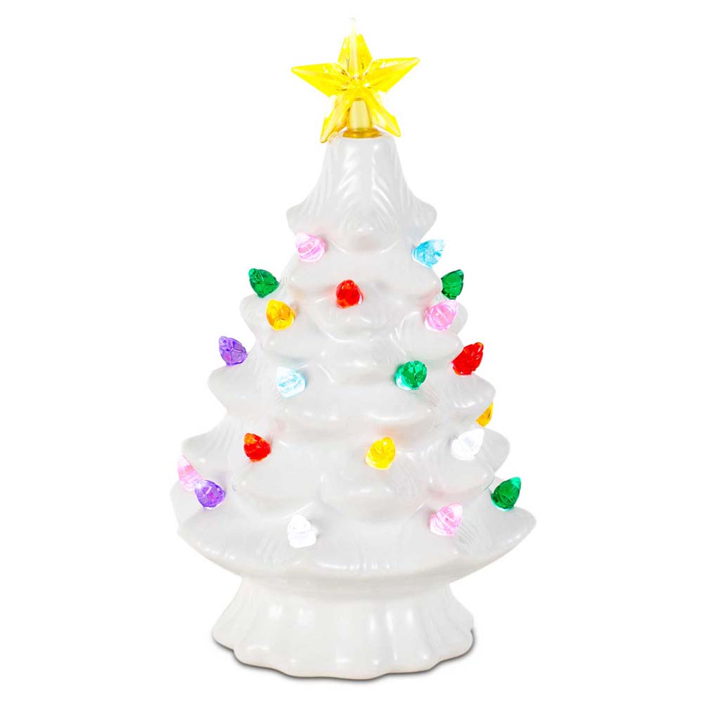7 Inch Ceramic Christmas Villa - огляд і ціна Star Tree Topper