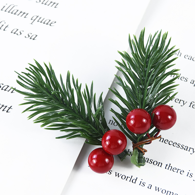 10pcs Christmas Berry Pine Con - огляд і ціна Christmas Wreath Fake