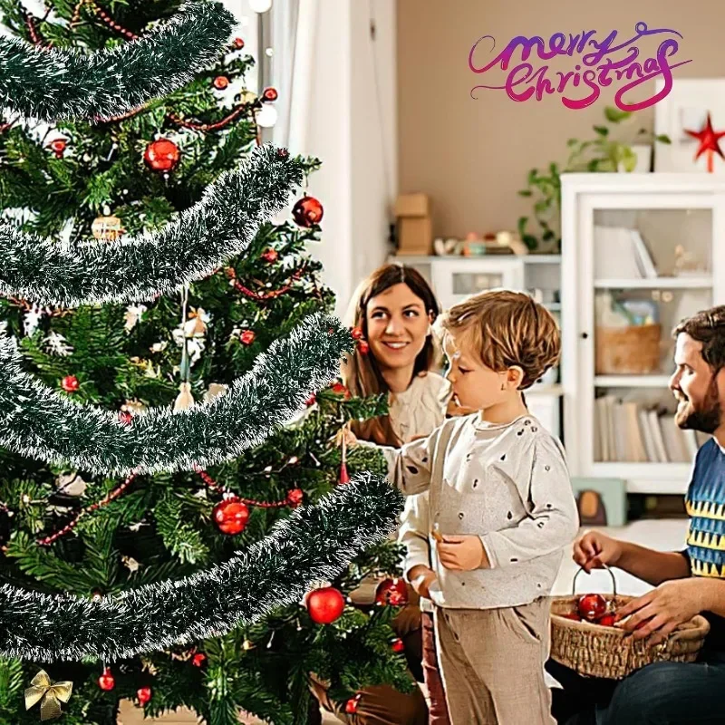 Christmas Tinsel Ribbons Strip - огляд і ціна Tinsel Garland Decoration